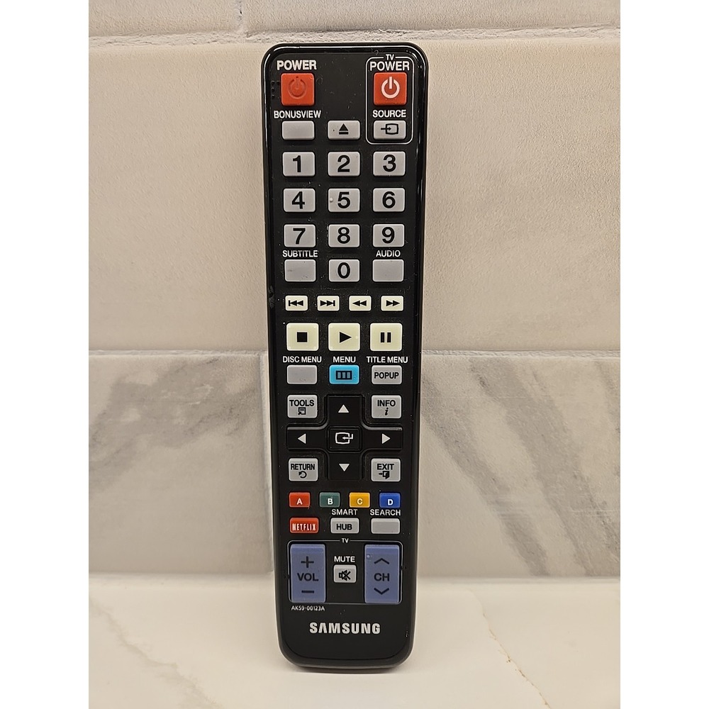 Genuine Original OEM Samsung AK59-00123A DVD Blu-Ray Disc Player‎ Remote Control